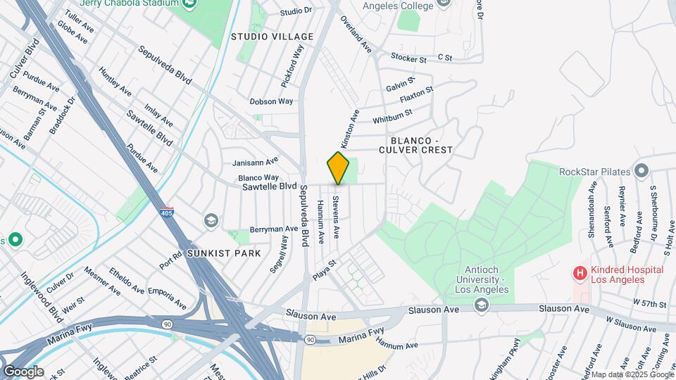 5690 Sawtelle Blvd, Unit D Mapa y Detalles de la Ubicación