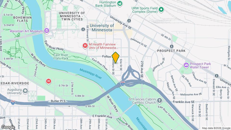 627 Ontario St SE, Unit Lower Mapa y Detalles de la Ubicación