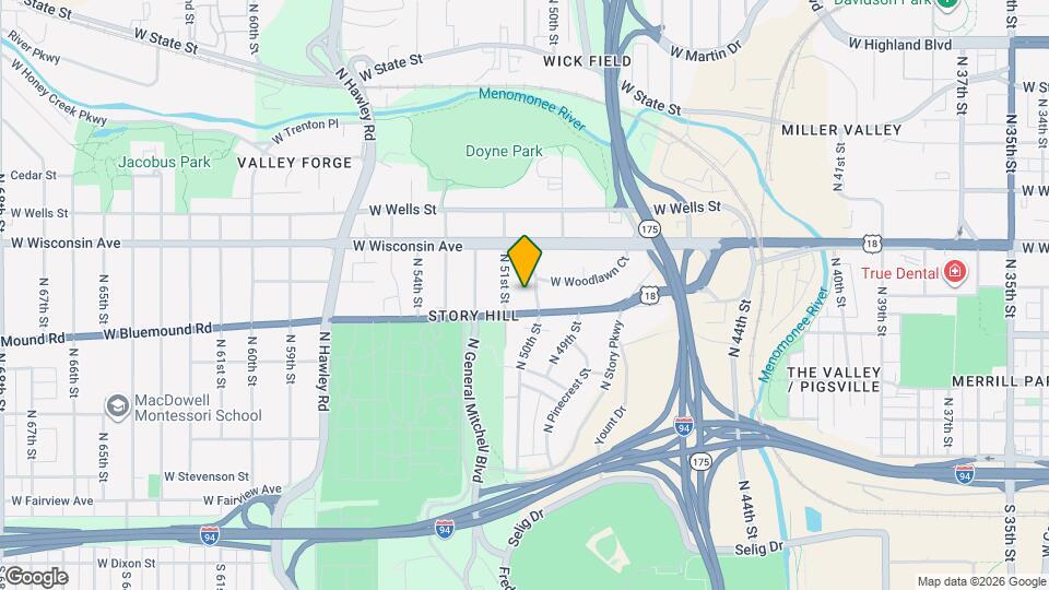 519-521-521 N 50th St Map and Location Details