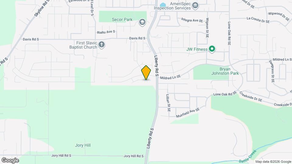 1132 Thunderbird Ave S Mapa y Detalles de la Ubicación