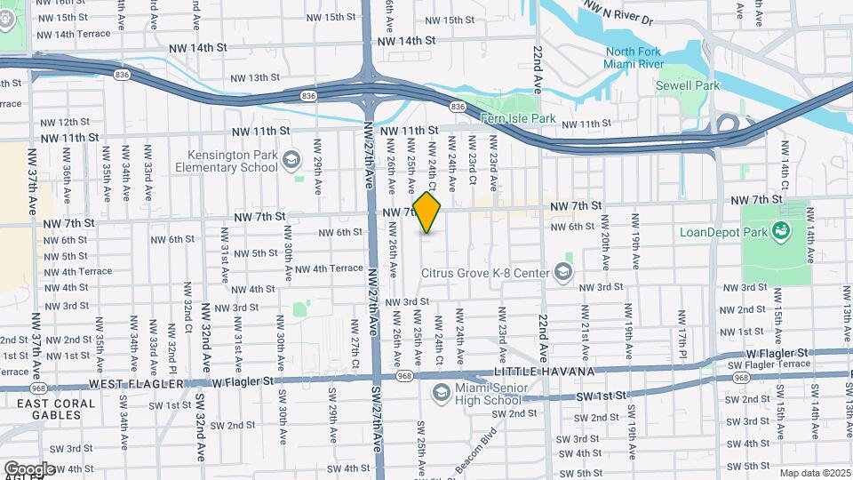 531 NW 25th Ave-Unit -531 Map and Location Details