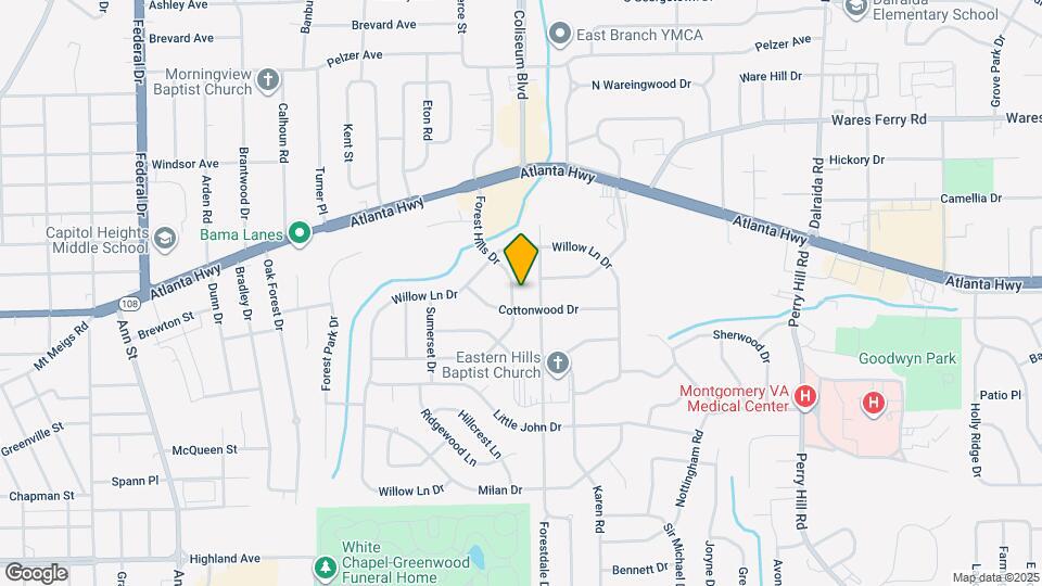 235 Forest Hills Dr Map and Location Details