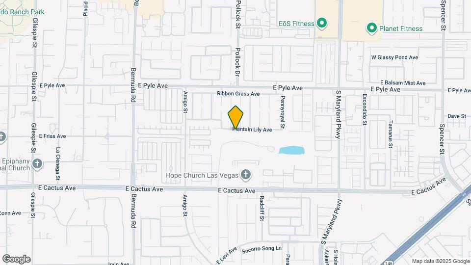 799 Plantain Lily Ave Map and Location Details