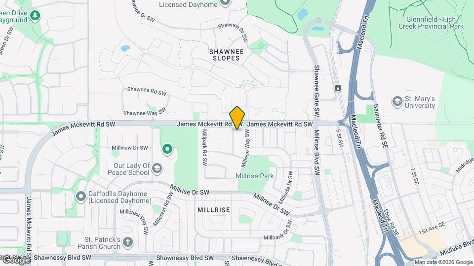 36 Millpark Rd SW Map and Location Details