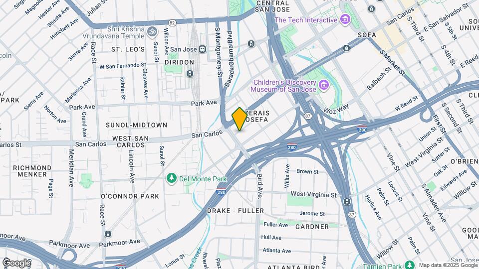 598 Columbia Ave Map and Location Details