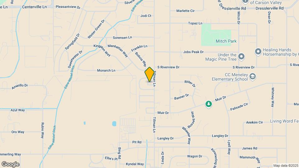 1271 Woodside Dr Map and Location Details