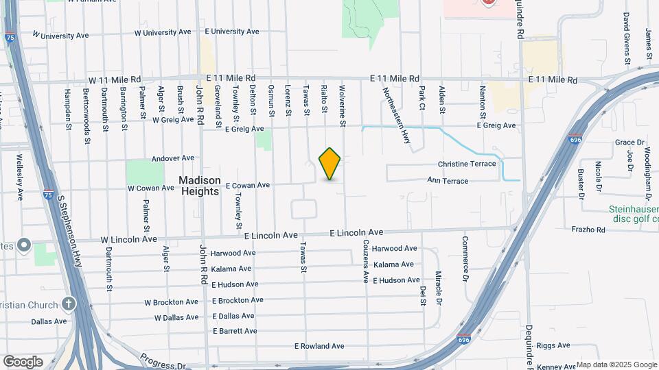 26281 Wolverine St Map and Location Details