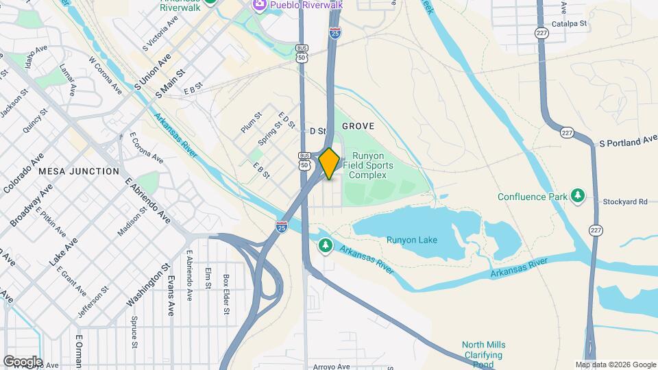 510 Moffat St Map and Location Details