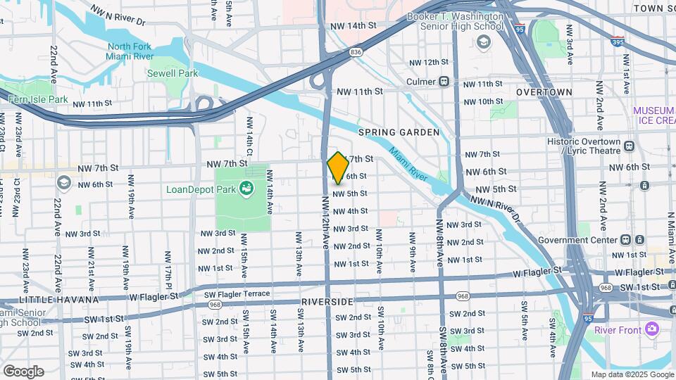 1145 NW 5th St Map and Location Details