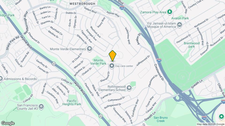 2400 Evergreen Dr Mapa y Detalles de la Ubicación