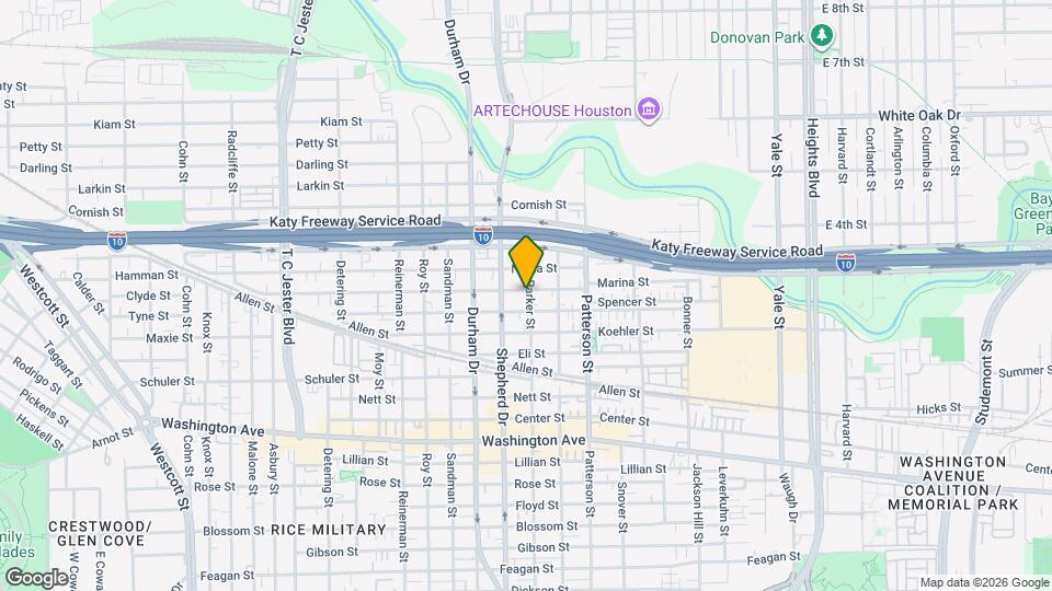 4701 Inker St Map and Location Details