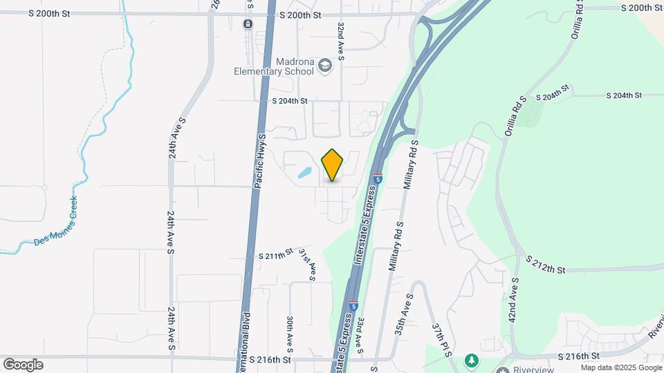 3125 S 208th St Map and Location Details