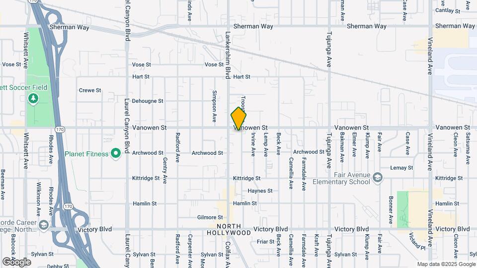 6743 Troost Ave Map and Location Details