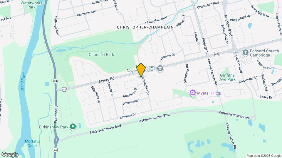 276 Christopher Dr Map and Location Details