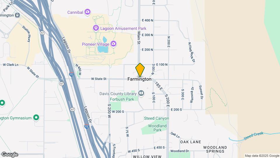 1491 W Jack Creek Ln Map and Location Details