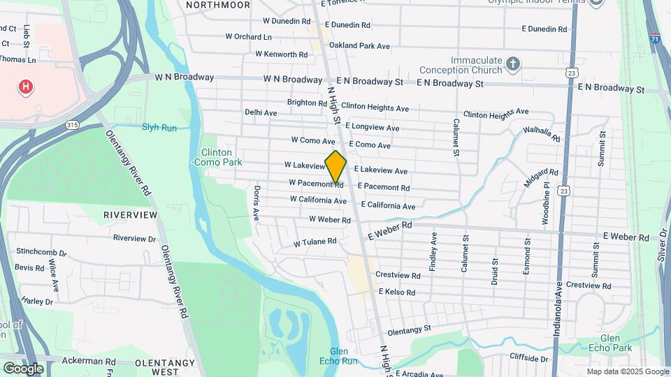 29-31-31 W Pacemont Rd Map and Location Details