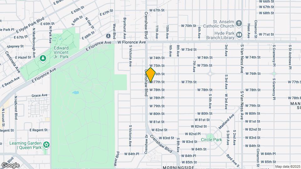 3316 W 77th St Map and Location Details