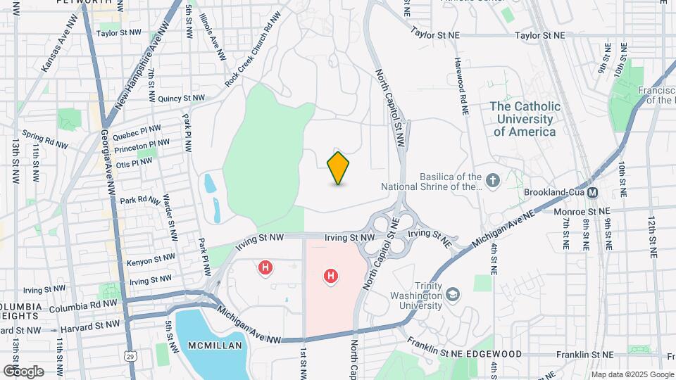 Pershing Dr NW Map and Location Details