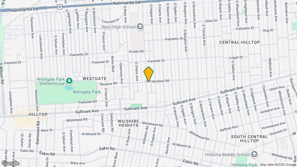 420 S Powell Ave Map and Location Details