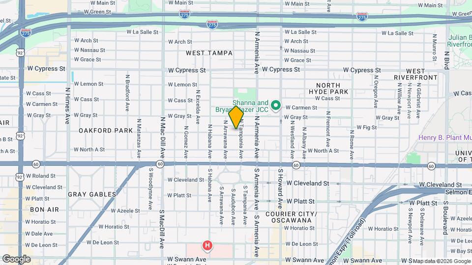 2505 W North B St Map and Location Details
