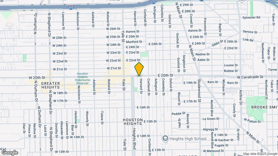 1009 Enid St Map and Location Details