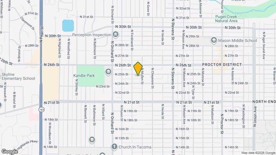 4810 N 25th St Map and Location Details
