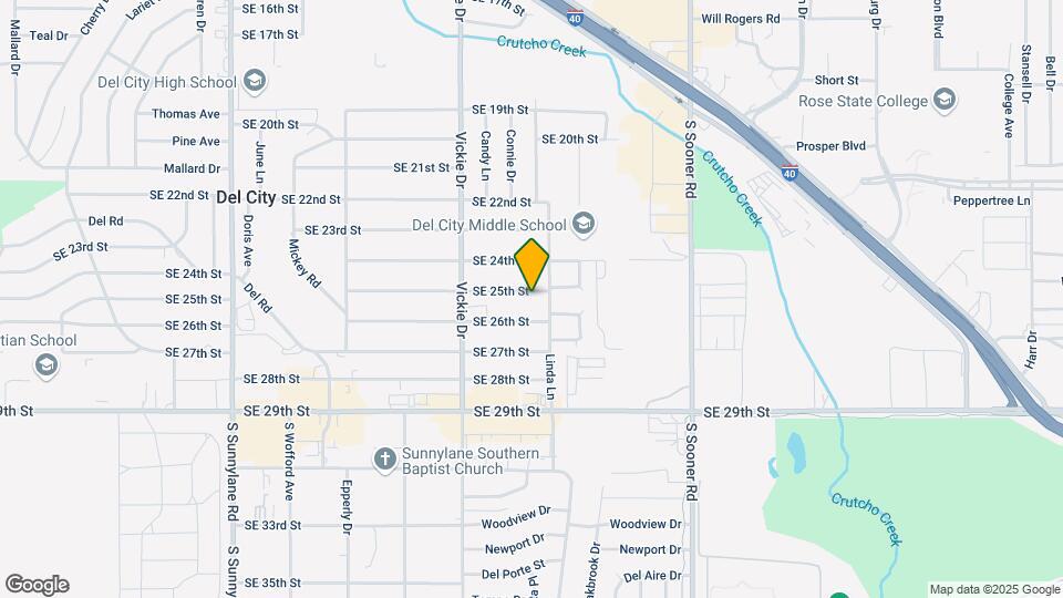 4760 SE 25th St Map and Location Details