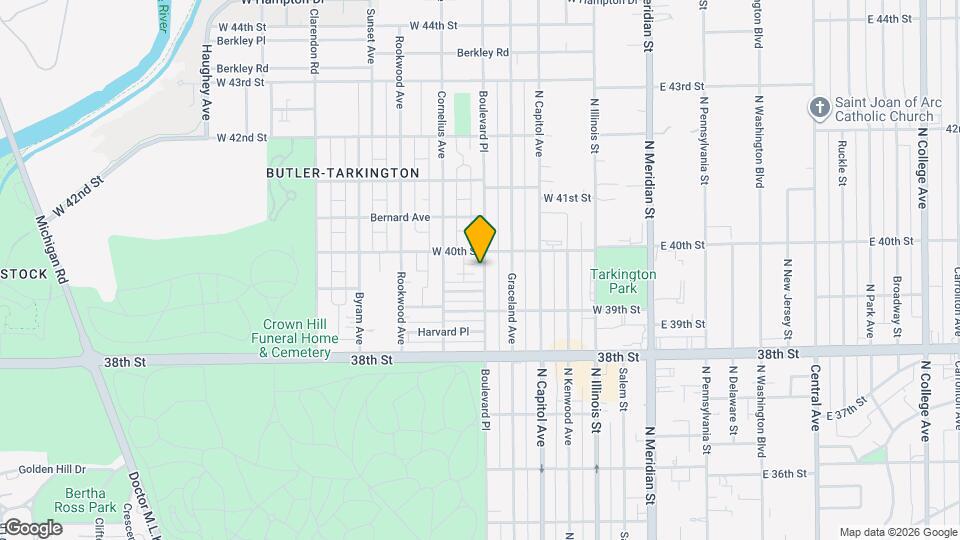 3948 Boulevard Pl Map and Location Details