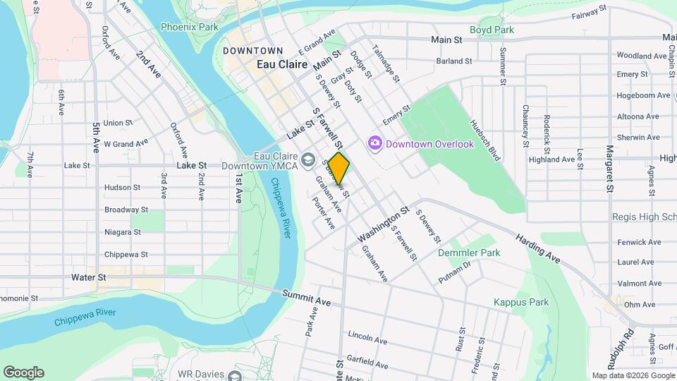 912 S Barstow St, Unit 1 Map and Location Details