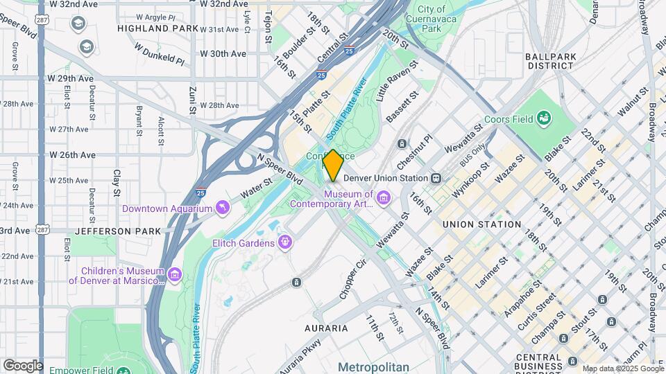 1400 Little Raven St Map and Location Details