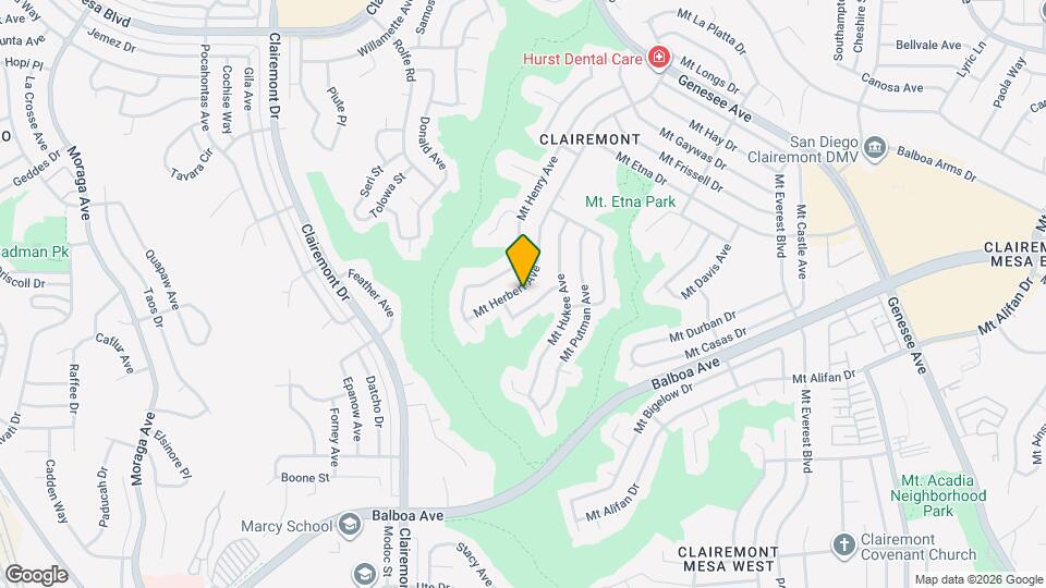 4227 Mt Herbert Ave Map and Location Details