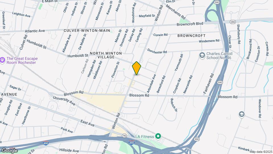 314 N Winton Rd Map and Location Details