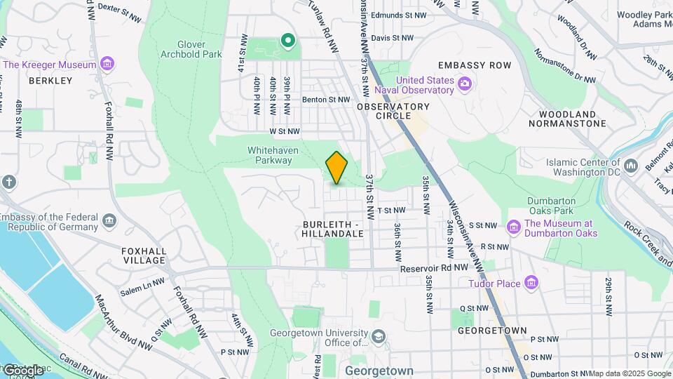 1934 38th St NW Map and Location Details