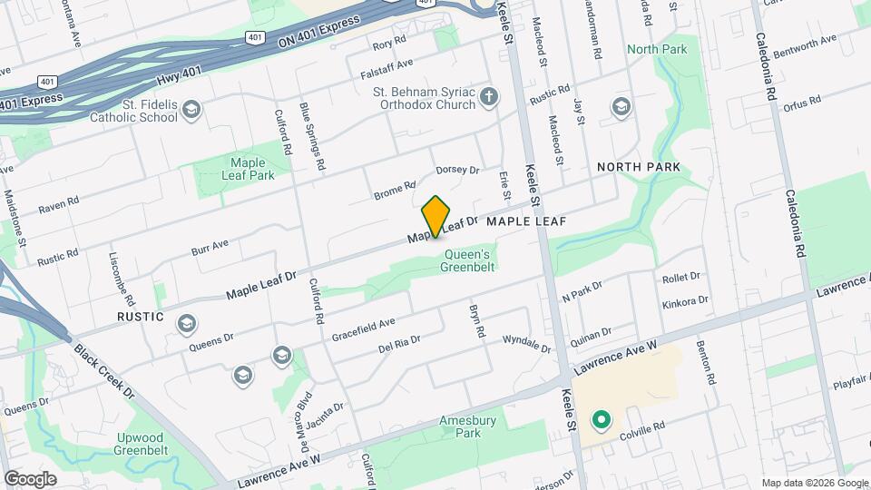 393 Maple Leaf Dr Map and Location Details