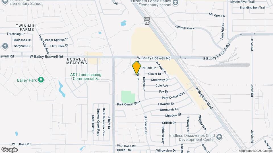 1225 N Knowles Dr Map and Location Details