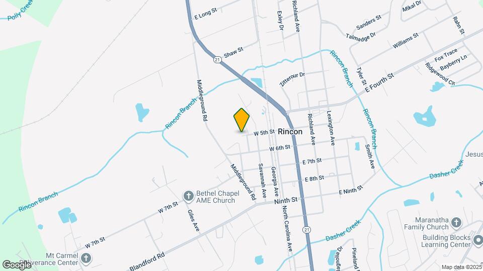 312 W 5th St Map and Location Details