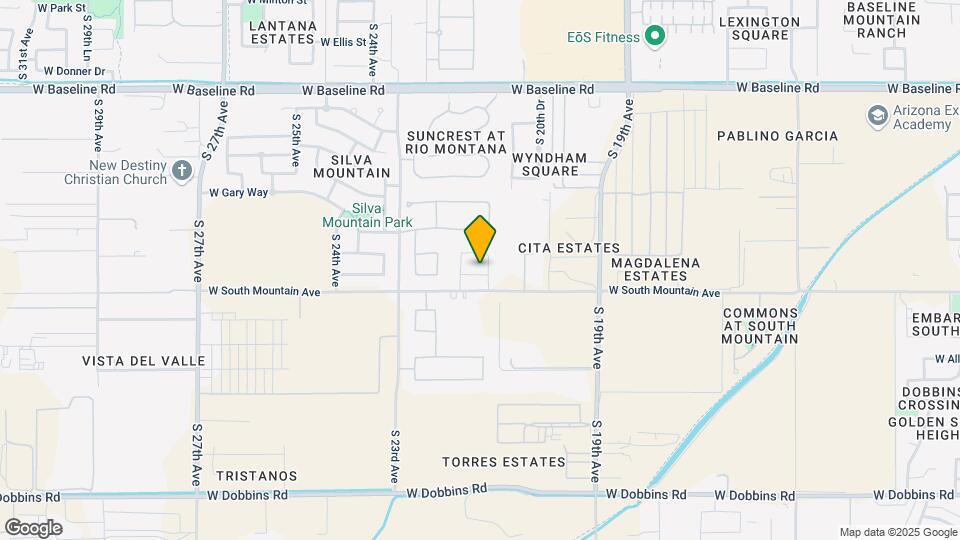 2130 W Magdalena Ln Map and Location Details
