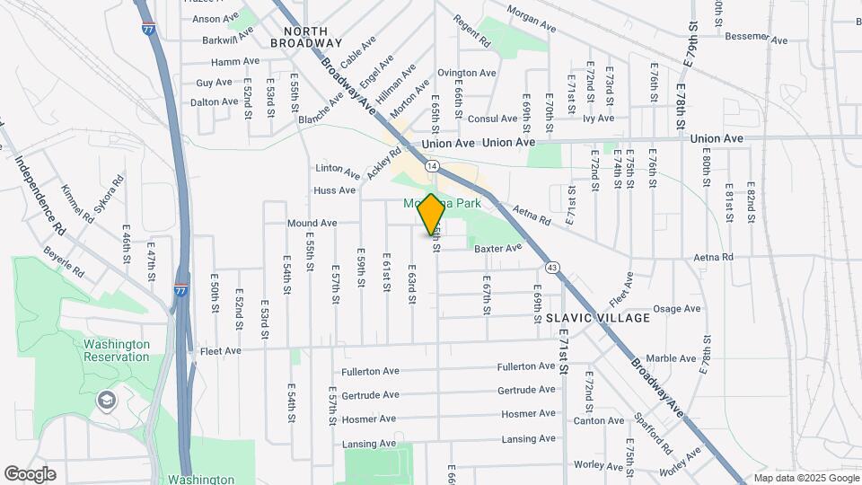 3626 E 65th St Map and Location Details