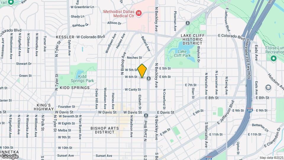 828 Elsbeth St Map and Location Details