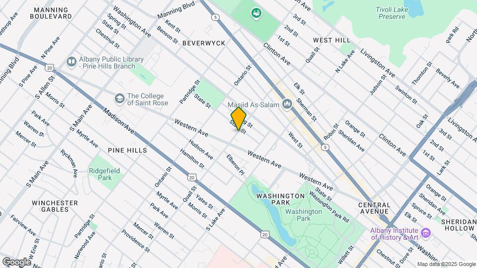 174-238 Quail St Mapa y Detalles de la Ubicación