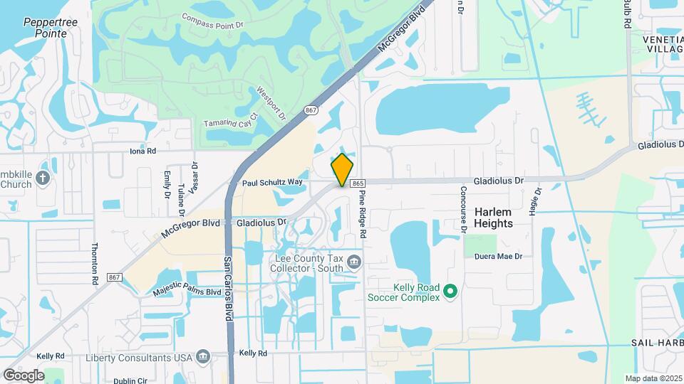 15393 Bellamar Cir Map and Location Details
