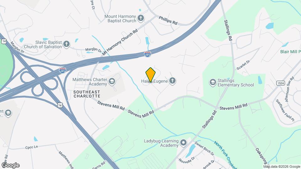 2601 Briar Trail Ct Map and Location Details