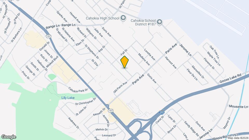 1420 Williams St Map and Location Details