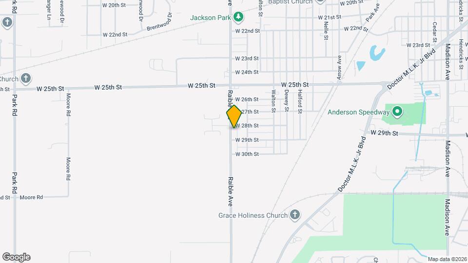 2806 Raible Ave Map and Location Details