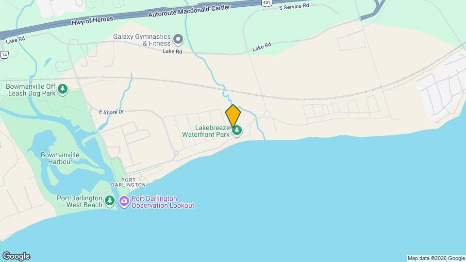 275 Port Darlington Rd Map and Location Details