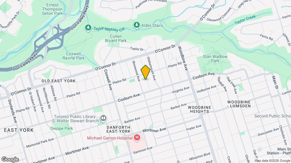 18 Roblin Ave Map and Location Details