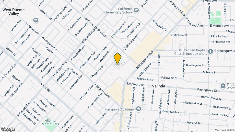 1440 California Ave Map and Location Details