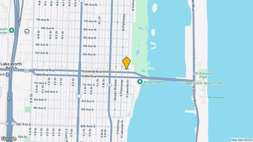 101 N Lakeside Dr Map and Location Details