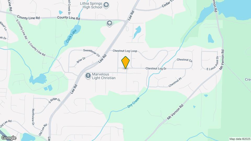 2422 Chestnut Log Ln Map and Location Details