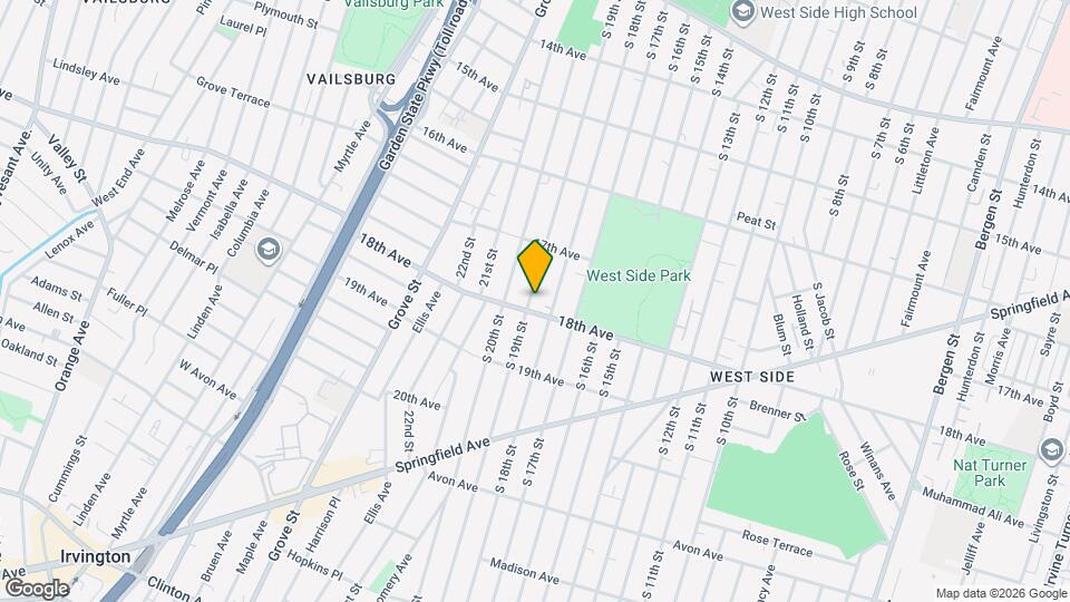 658 S 19th St, Unit 2 Map and Location Details
